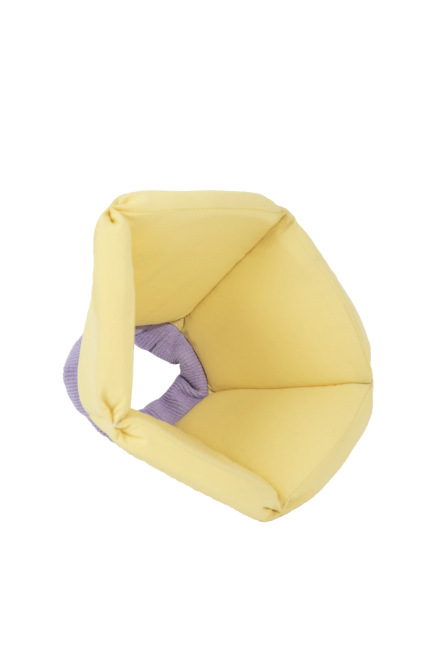 SoftCone Recovery Headpiece in Cheese Yellow