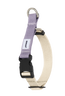 ValleyEase Martingale Dog Collar in milk white and lavender
