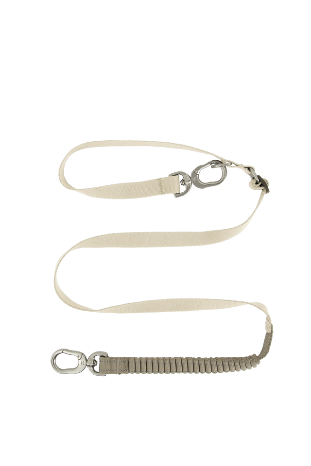 ValleyStride Flex Buffer Leash in Milk Brown
