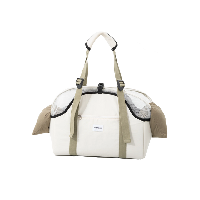 WalkEase Shoulder Pet Bag with removable mesh pouch
